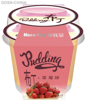 moca·king摩咔金草莓味布丁