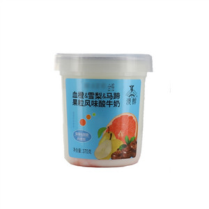 澳醇血橙雪梨马蹄果粒风味酸牛奶