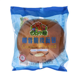 四只小熊椰蓉脆皮面包