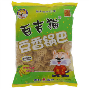 百吉猫滋滋烧烤味豆香锅巴