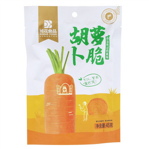 泌花食品胡萝卜脆片