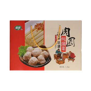 圆绿肉圆炖蒲菜