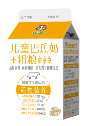长富麦香型儿童巴氏奶