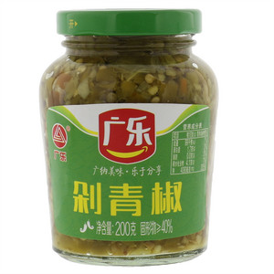剁青椒200克