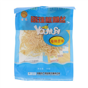 明珠鱿鱼丝100g