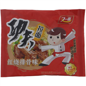 又一面功夫拉面（红烧排骨味）
