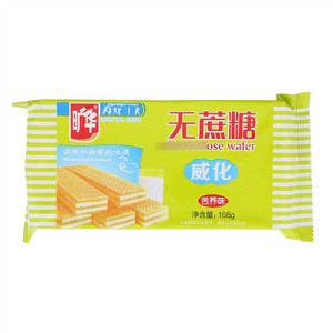 旷华无蔗糖威化（苦荞味）