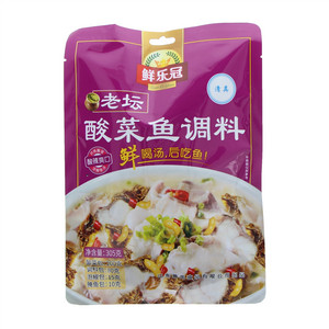 鲜乐冠老坛酸菜鱼调料