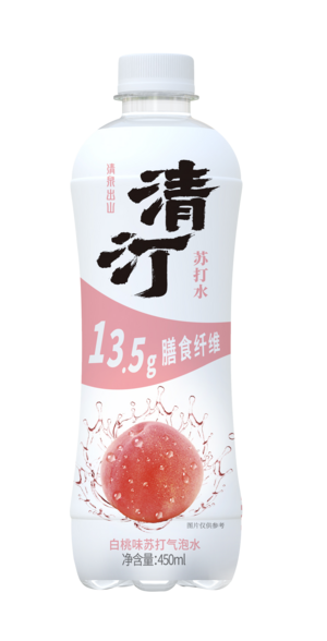 清汀白桃味苏打气泡水