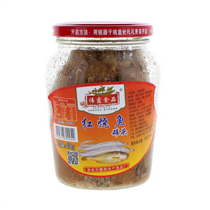伟霞红烧鱼罐头