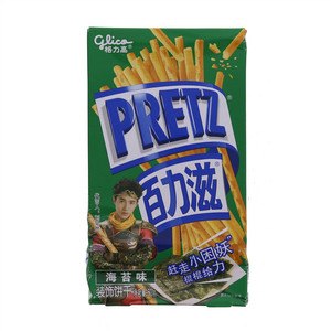 格力高百力滋海苔味装饰饼干