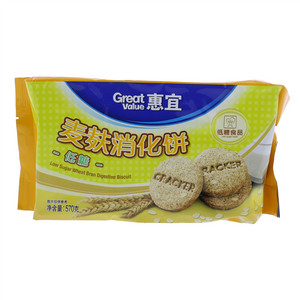 惠宜低糖麦麸消化饼
