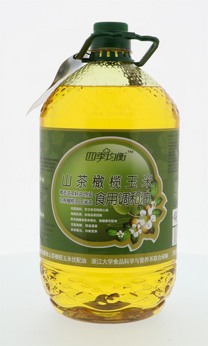 山茶橄榄玉米食用调和油5L