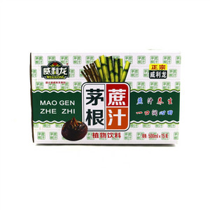 威利龙茅根蔗汁植物饮料