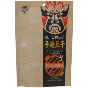ZHANGFEI张飞传人巴蜀烧烤味手磨豆干