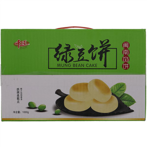 千丝绿豆饼