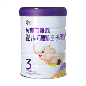 Synutra优博金爱嘉幼儿配方奶粉（12-36月龄、3段）