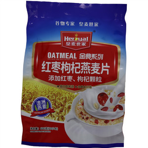 皇麦世家红枣枸杞燕麦片