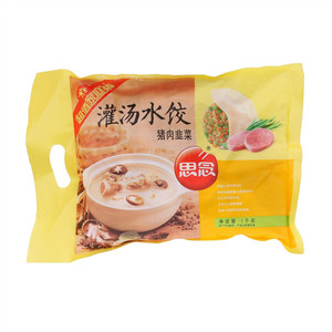 思念猪肉韭菜灌汤水饺