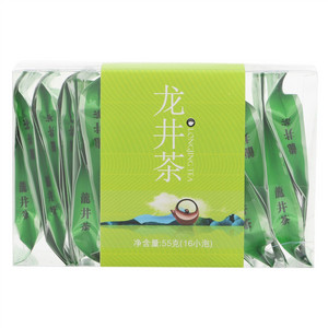几何花草龙井茶