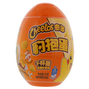 奇多豹抱蛋草莓牛奶味25克