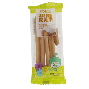 咭咭豆海苔味牛奶鸡蛋泡芙条