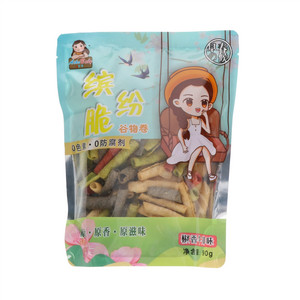 艾可椒香牛排味缤纷脆谷物卷