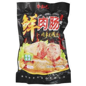 牛知己鲜肉肠原味(速冻生制)