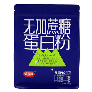 无加蔗糖蛋白粉