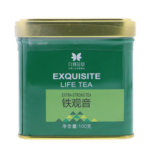 几何花草铁观音100克