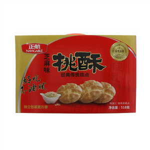 正航芝麻味桃酥