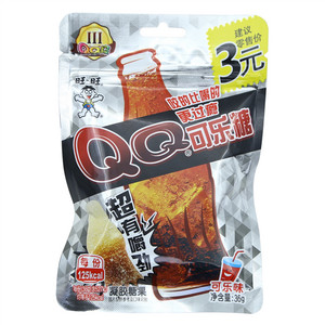 旺旺QQ可乐糖凝胶糖果可乐味