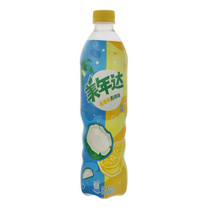 美年达低塘百香果青椰味汽水