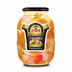 芝麻官什锦水果罐头