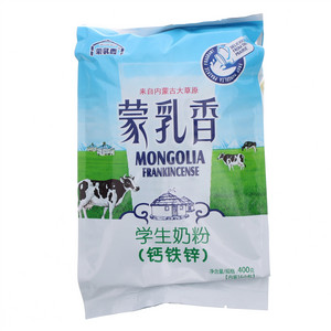 蒙乳香钙铁锌学生奶粉