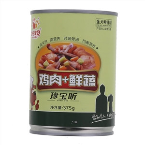 拍拖宝贝鸡肉+鲜蔬珍宝听