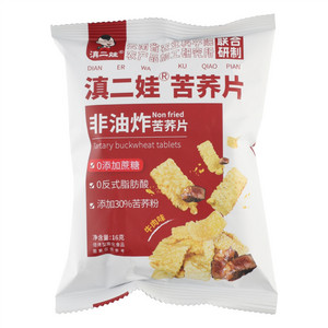 滇二娃牛肉味苦荞片