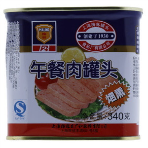 梅林烟熏午餐肉罐头