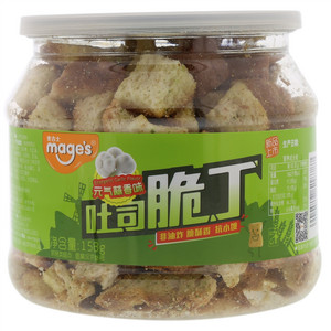mage's麦吉士元气蒜香味吐司脆丁