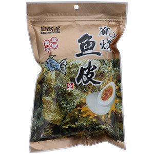 自然派咸蛋黄味矶烧鱼皮