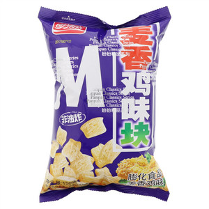 盼盼麦香鸡味块