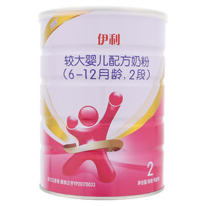 伊利赋能较大婴儿配方奶粉（6-12月龄，2段）