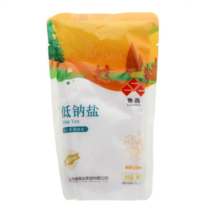 鲁晶牌加碘立袋低钠盐（健康生活海盐）