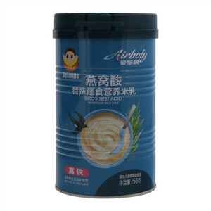 爱堡利高铁营养燕窝酸特殊膳食米乳