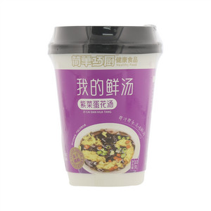 简单巧厨我的鲜饮紫菜蛋花汤