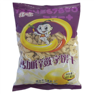 健儿乐钙加锌数字饼干
