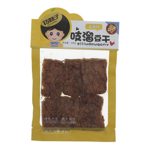 巧妹子吱溜豆干（五香味）