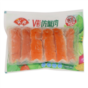 240g*20真空锁鲜装V形仿蟹肉