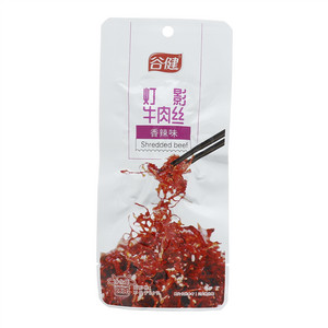 谷健灯影牛肉丝9香辣味）
