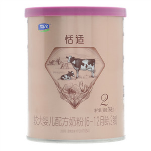 君乐宝恬适较大婴儿配方奶粉（6-12月龄，2段）
